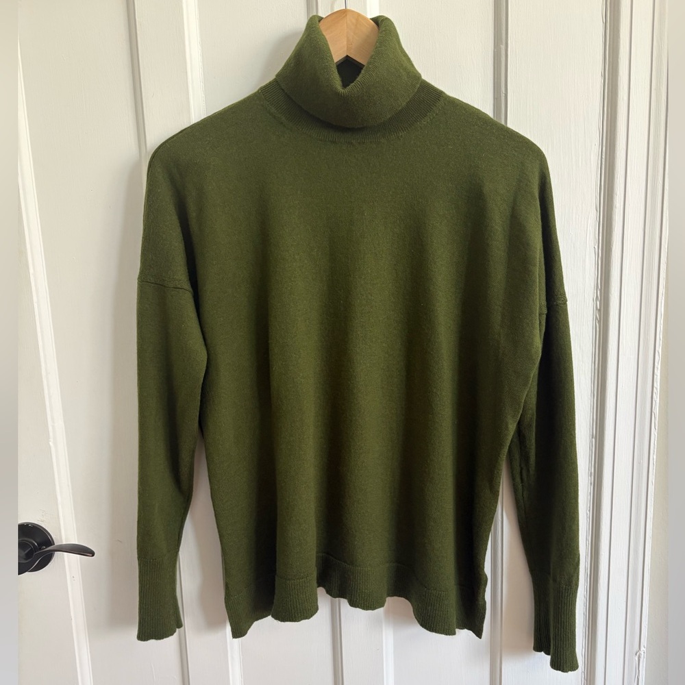 J Crew Merino Turtleneck Sweater